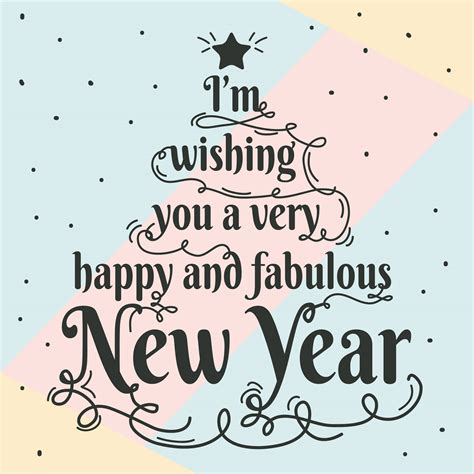 Happy And Fabulous New Year Typography Vector 175032 Vector Art At Vecteezy