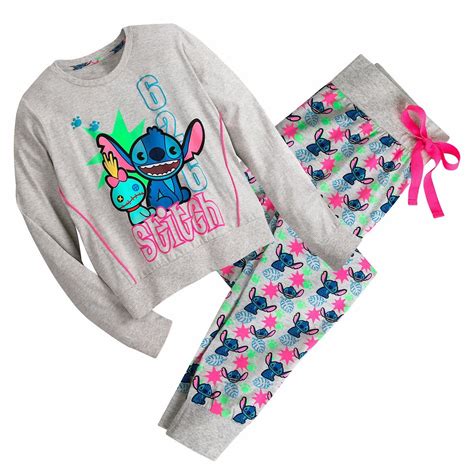 Pijama Stitch S Mujer Auténtico Disney Store Usa 35900 En