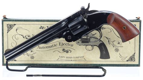Ubertinavy Arms Model 1875 Schofield Revolver With Box Rock Island