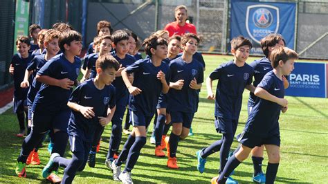 Presentation Football Academy Paris Saint Germain