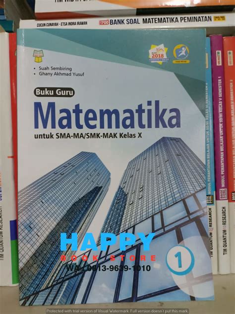 Buku senang belajar matematika sekolah dasar kelas vi (enam) sd kurikulum 2013. Buku Guru Matematika Peminatan Kelas 10 Semester 1 - Unduh ...