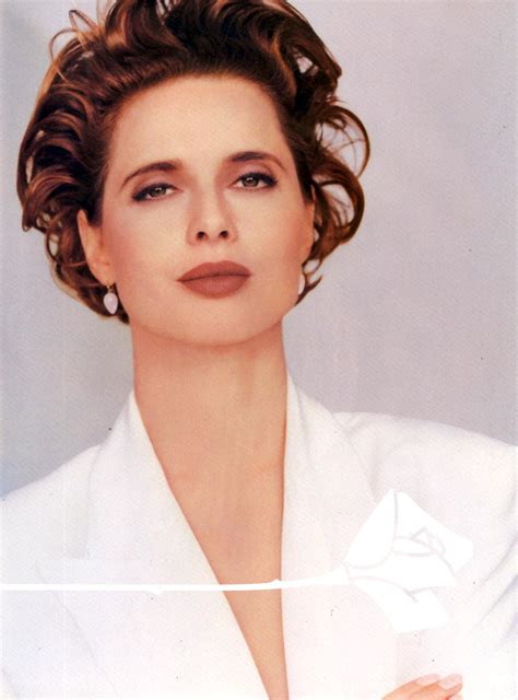 Lancôme Reportage 93 Us Vogue February 1993 Model Isabella Rossellini Glamour Beauty Beauty Ad