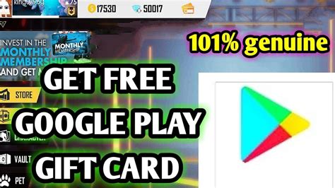 How To Get Free Google Play Gift Card How To Get Google Play Free Redeem Code Youtube