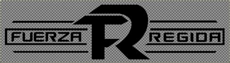 Fuerza Regida Logo In Black As Png And Svg File Etsy