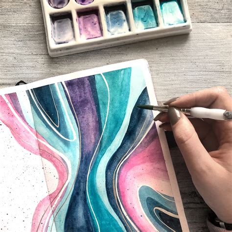 Six Tips For Using Watercolour In Your Journal Watercolor Art Journal