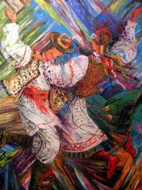 Ukrainian Dance Painting By Yurij Hura From Iryna With Love