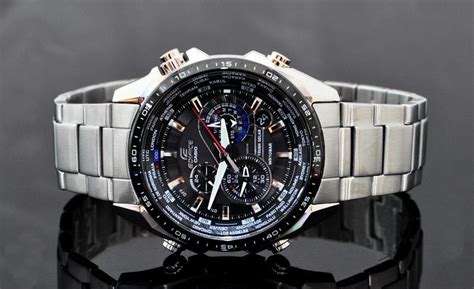 Casio men's tough (solar powered) quartz watch with resin strap, black, 21 (model: Casio Men's EQS500DB-1A1 Edifice Tough Solar Stainless ...