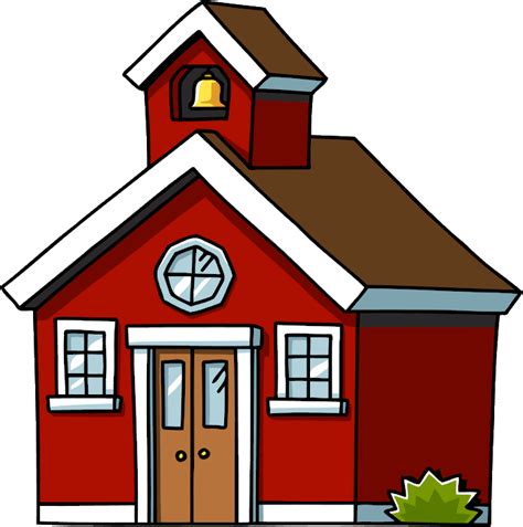 Cartoon School House Clipart Free Download On Clipartmag
