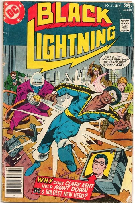 Black Lightning 3 Origin Story Appclark Kent Dc Comics 1977