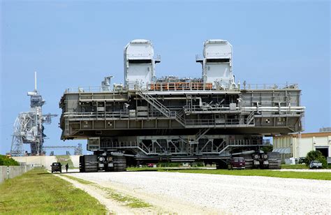 Nasas Crawler Transporter No 2 Weighing 66 Million Pounds Carrying