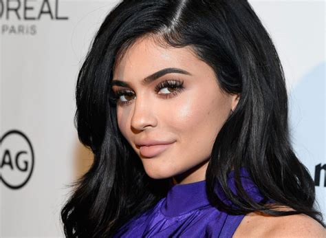 Kylie Jenner Promotes Her New Cosmetics Collection Without Clothes And
