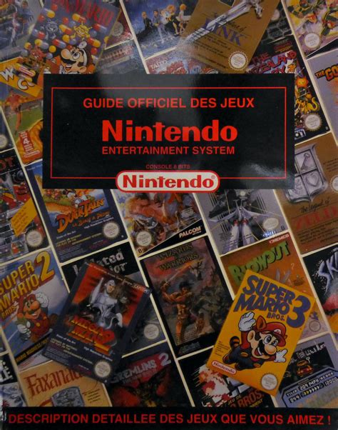 Nintendo Guide Officiel Des Jeux