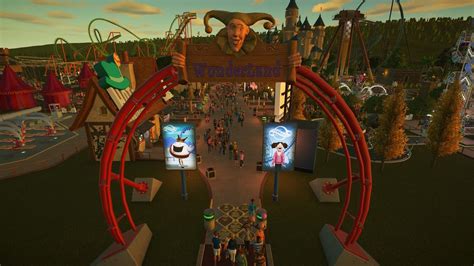 Wonderland My First Big Theme Park In Planet Coaster Planet Coaster