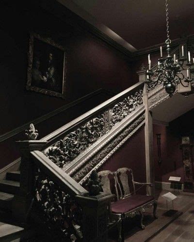 Gothic Hall And Staircase Gothic Interior Vintage Interior Design
