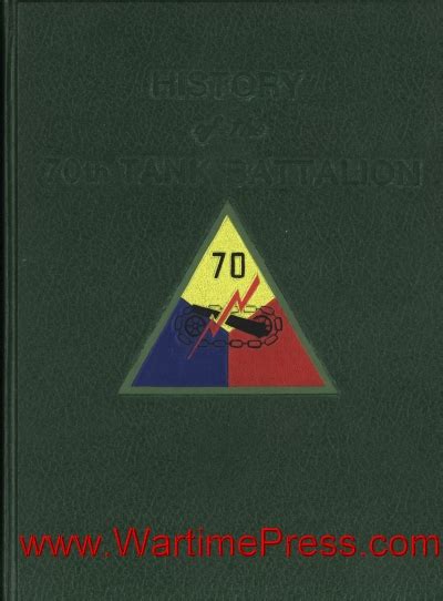 70th Tank Battalion History Pdf Wartime Press