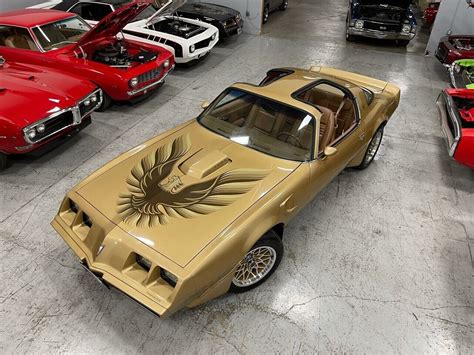 1979 Pontiac Trans Am 1 Owner T Tops 403 V8 Auto Solar Gold 75k Miles Ebay