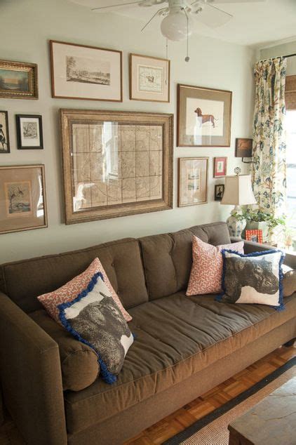 Traditional Living Room By Lauren Gries Gallery Wall Living Room