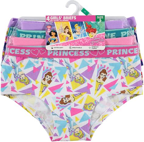 Disney Princess Girls Panty Multipacks Princess Pk Size Pxoe Ebay