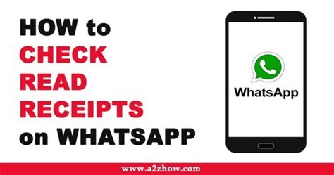 How To Check Read Receipts On Whatsapp On An Android Device
