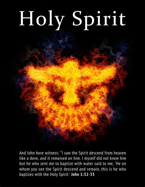 John 132 And John Bore Witness I Saw The Spirit Descend From Heaven