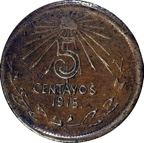 5 Centavos Mexico Revolutionary Numista