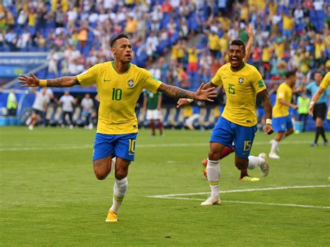 26¹ (carlos vela), 21² (javier hernández). Brazil vs Mexico, World Cup 2018: Neymar steps up to lead ...