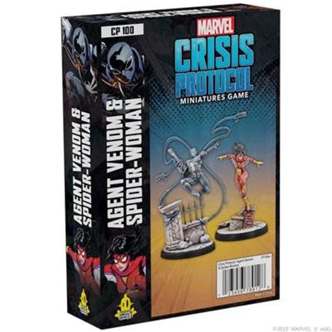 Amg Marvel Crisis Protocol Agent Venom And Spider Woman The Wargamers