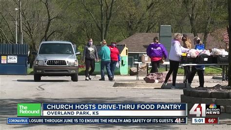 With so many families out of work, this is a season where your church can step into meeting one of the largest and most basic needs of your community by providing food. Church hosts drive-thru food pantry - YouTube