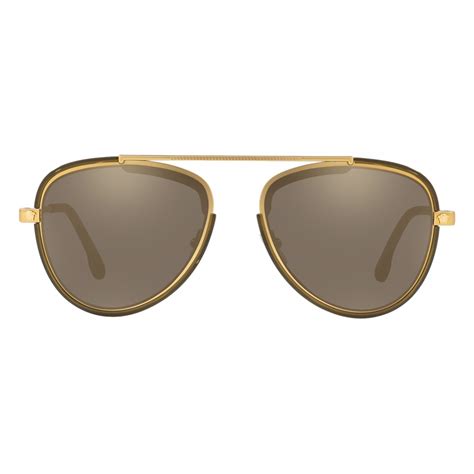 Versace Sunglasses Versace V Vintage Gold Sunglasses Versace Eyewear Avvenice