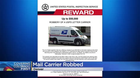 50000 Reward Offered In Mail Carrier Robbery Youtube