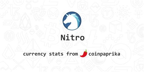 Nitro Nox Precio Gráficos Market Cap Mercados Exchanges