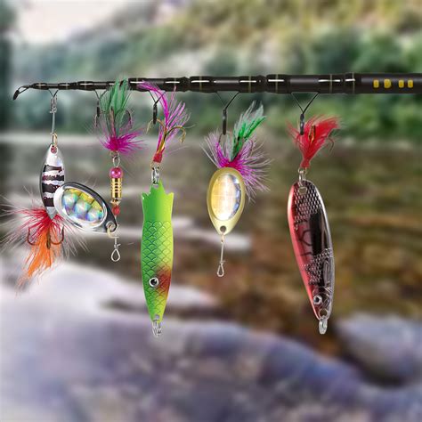 Fishing Lures SpinnerBaits Bass Lures, Salmon, Trout ...