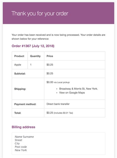 7 Order Confirmation Email Template Examples Sender