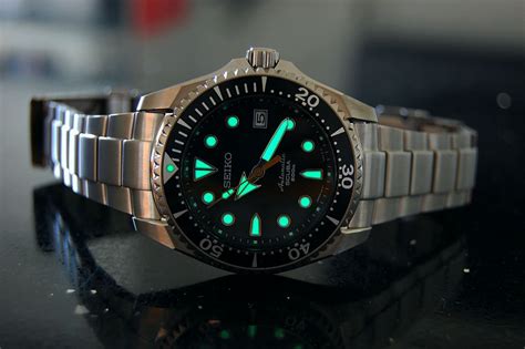 Seiko Prospex 200m Titanium Diver 6r15 Sbdc007 Watches For Men