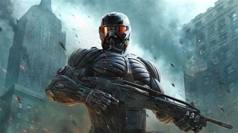 Crysis 2 Soldier Game Wallpapers 1600x900 455439