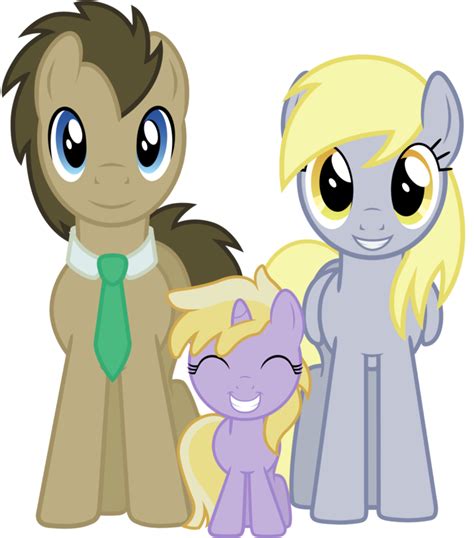 Mlp Derpy And Dr Whooves And Dinky