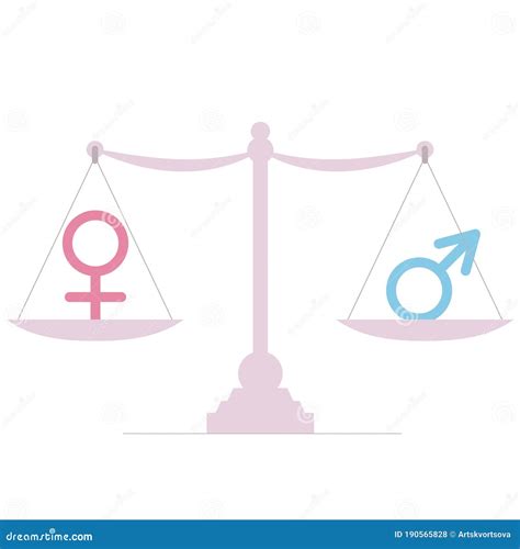 equality of men and women male and female equality concept gender equality concept gender