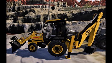 Washing And Excavating With The Jcb 3cx Farming Simulator 19 Youtube