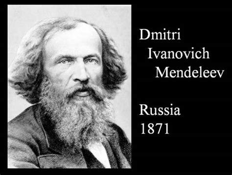 Dmitri mendeleev's periodic table, his 1869 and 1871 table, his predictions, history. Dmitri Mendeleev - Periodic Table Inventor | Nuha Niawan