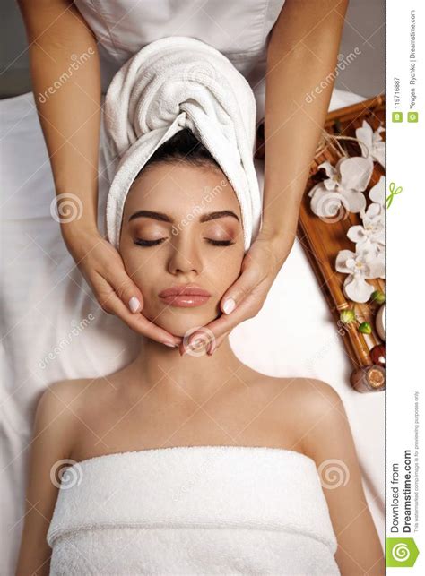 Anti Aging Facial Massage Stock Image Image Of Female 119716887