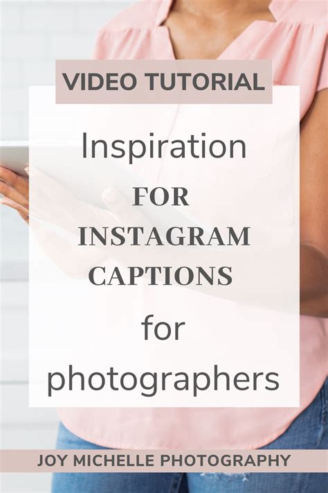Instagram Captions For Photographers 7 Caption Ideas Joy Michelle
