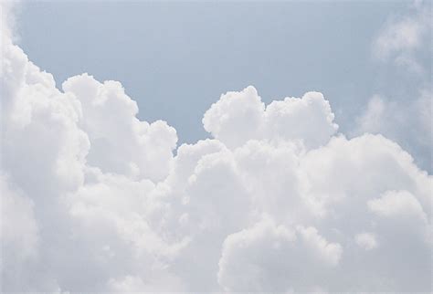 Early Summer Cloud Light Blue Aesthetic Clouds Sky Aesthetic