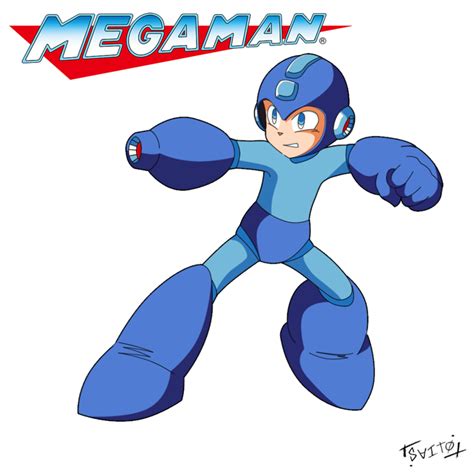 Megaman Classic Artwork By Saitokun Exe On Deviantart Classic Artwork