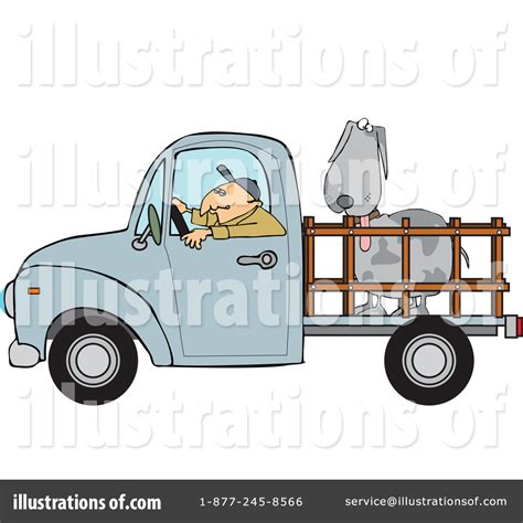 Pickup Truck Clipart 1443261 Illustration By Djart