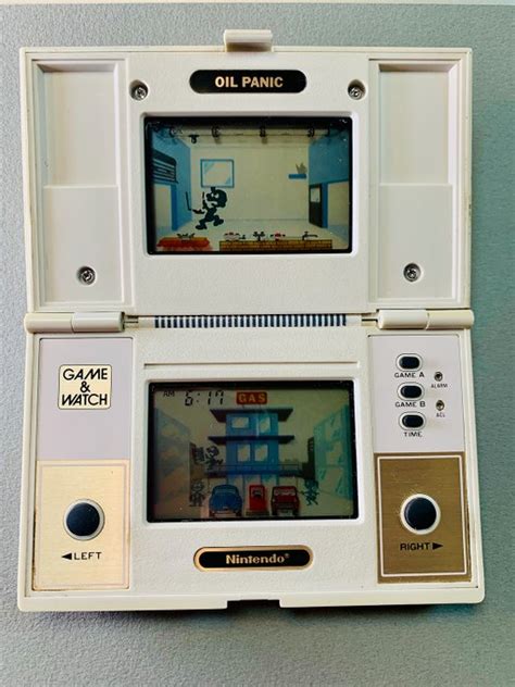 Nintendo Game And Watch Console 1982 Oil Panic Multi Catawiki
