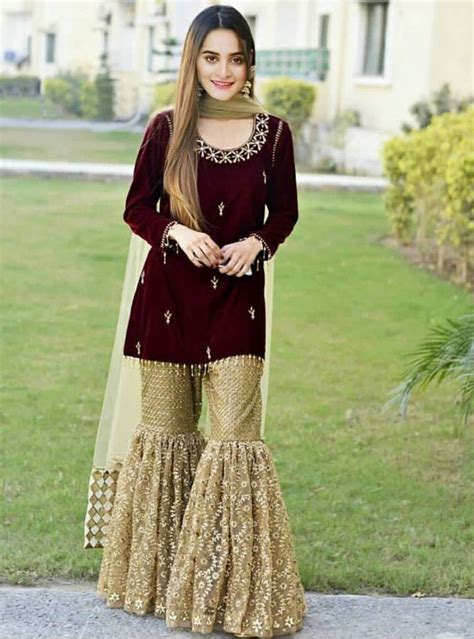 This Is The Plaazo Pant A Type Of Garara Pakistani Bridal Dresses
