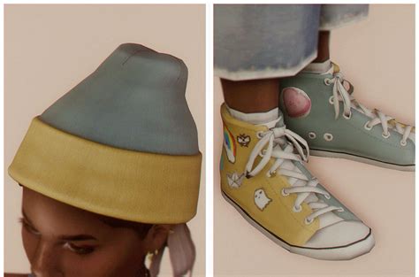 Sims 4 Maxis Match Sneakers And Beanies The Sims Book
