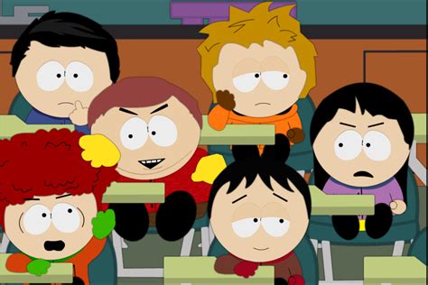 South Park No Headgears Allowed In Class By Flip Reaper Z On