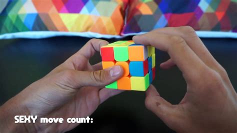 Solving A Rubik S Cube In Sexy Moves Youtube