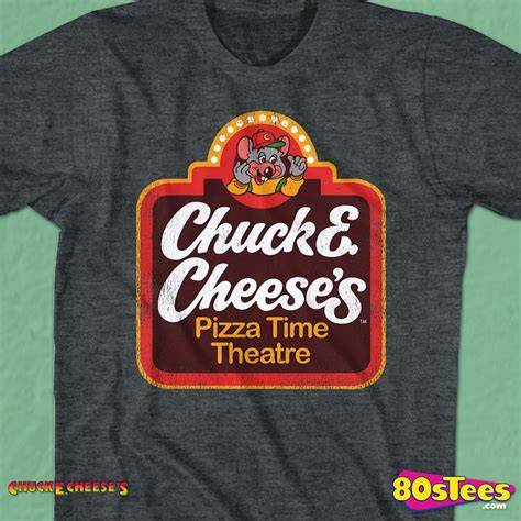 Logo Chuck E Cheeses Pizza Time Theatre T Shirt